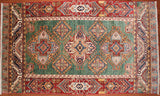 4x6 Hand Knotted Kazak Area Rug