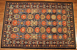 6x9 Hand Knotted Hazaras Area Rug