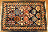 2x3 Hand Knotted Hazaras Area Rug