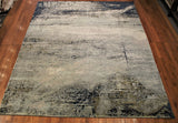 8x10 Hand Knotted HiLo Modern Area Rug