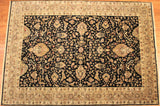 6x8 Hand Knotted Fine Tabriz Area Rug