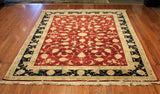 6x8 Hand Knotted Persian Tabriz Area Rug