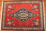 5x7 Hand Knotted Persian Area Rug