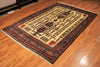 5x7 Hand Knotted Persian Tribal Area Rug