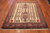 5x7 Hand Knotted Persian Tribal Area Rug