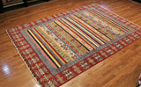 7x10 Hand Knotted Khorjin Area Rug