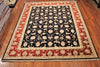 8x11 Hand Knotted Persian Tabriz Area Rug