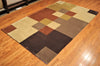 5x8 Hand Knotted Modern Area Rug