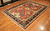 6x8 Hand Knotted Persian Area Rug