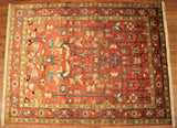 6x7 Hand Knotted Persian Area Rug