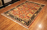 6x8 Hand Knotted Persian Area Rug