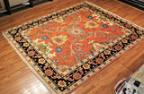 8x9 Hand Knotted Persian Tribal Area Rug