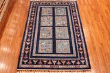 4x6 Hand Knotted Khorjin Area Rug