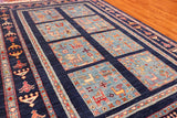 4x6 Hand Knotted Khorjin Area Rug