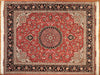 7x8 Hand Knotted Persian Tabriz Area Rug