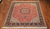 7x8 Hand Knotted Persian Tabriz Area Rug