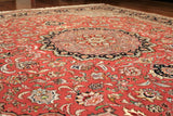 7x8 Hand Knotted Persian Tabriz Area Rug