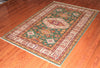 4x6 Hand Knotted Kazak Area Rug