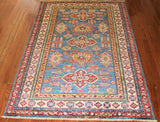 4x6 Hand Knotted Kazak Area Rug