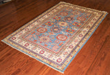 4x6 Hand Knotted Kazak Area Rug