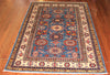 4x6 Hand Knotted Kazak Area Rug