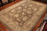 10x14 Hand Knotted Oushak Area Rug