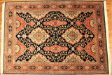 5x8 Hand Knotted Persian Area Rug