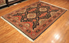 5x8 Hand Knotted Persian Area Rug