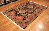 5x8 Hand Knotted Persian Area Rug