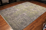 8x11 Hand Knotted Transitional Area Rug