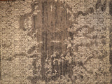 9x12 Hand Knotted Transitional Area Rug