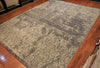 9x12 Hand Knotted Transitional Area Rug