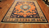 6x8 Hand Knotted Persian Tribal Rug