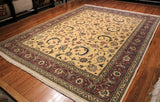 9x11 Hand Knotted Persian Tabriz Area Rug