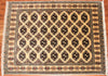 4x6 Hand Knotted Bokhara Area Rug