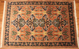 6x8 Hand Knotted Persian Area Rug