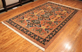 6x8 Hand Knotted Persian Area Rug