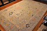 10x14 Hand Knotted Oushak Area Rug