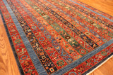 5x8 Hand Knotted Khorjin Area Rug