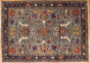 5x7 Hand Knotted Fine Aryana Area Rug