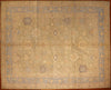 8x10 Hand Knotted Oushak Area Rug