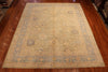 8x10 Hand Knotted Oushak Area Rug