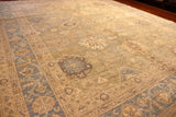 8x10 Hand Knotted Oushak Area Rug