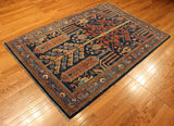 4x6 Hand Knotted Aryana Area Rug