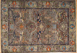 4x6 Hand Knotted Fine Aryana Area Rug