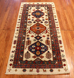 6' Hand Knotted Aryana Area Rug