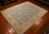 8x10 Hand Knotted Oushak Area Rug