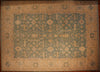 10x14 Hand Knotted Oushak Area Rug