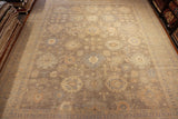 12x15 Hand Knotted Oushak Area Rug