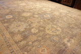 12x15 Hand Knotted Oushak Area Rug